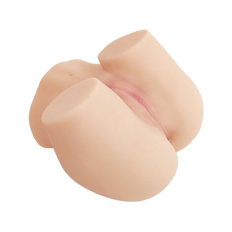 Мастурбатор двойной вагина+анус 3D, телесный