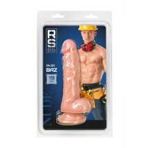 Реалистичный фаллоимитатор RealStick Nude Baz, PVC, телесный, 19 см