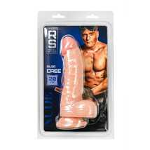 Реалистичный фаллоимитатор RealStick Nude Cree, PVC, телесный, 20 см