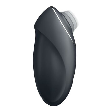 Вибростимулятор с функцией "жидкий воздух" Tap & Climax 1 Grey, серый
