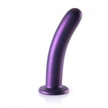 Анальная пробка Smooth G-Spot - 17 см, фиолетовая