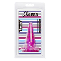 Анальная пробка X-Basic, розовая