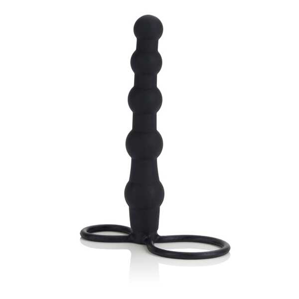 Страпон на пенис Silicone Love Rider Dual Penetrator розовый